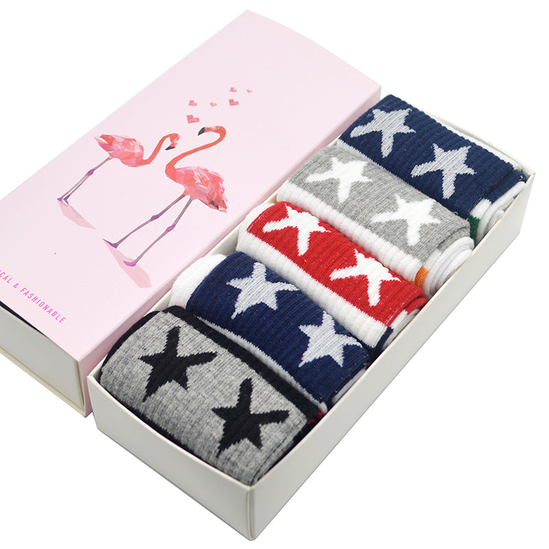 Gift Box Package Socks